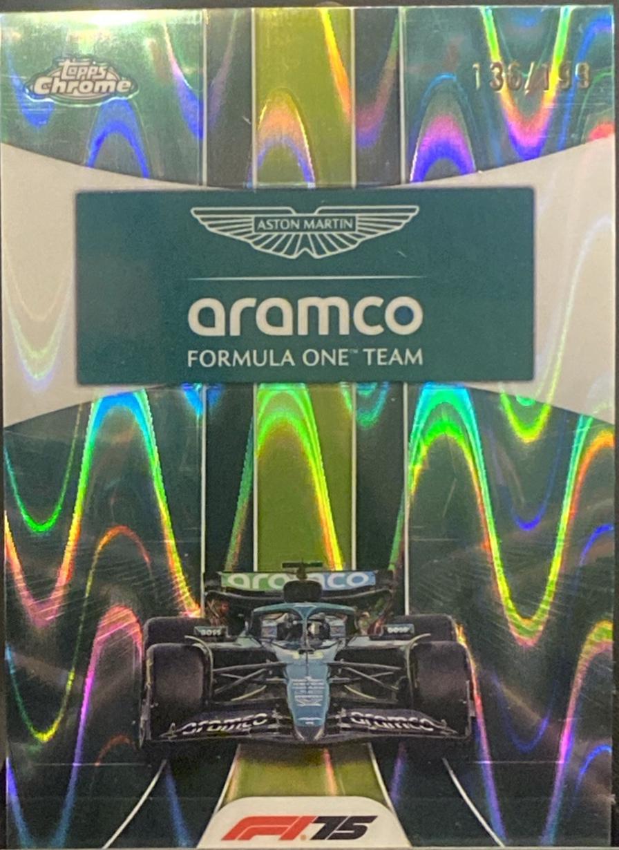 Aston Martin Aramco [Aqua Refractor] #178