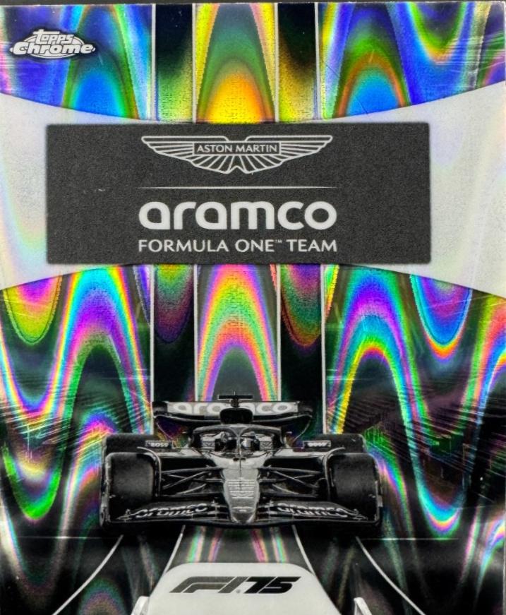 Aston Martin Aramco [Black White RayWave Refractor] #178