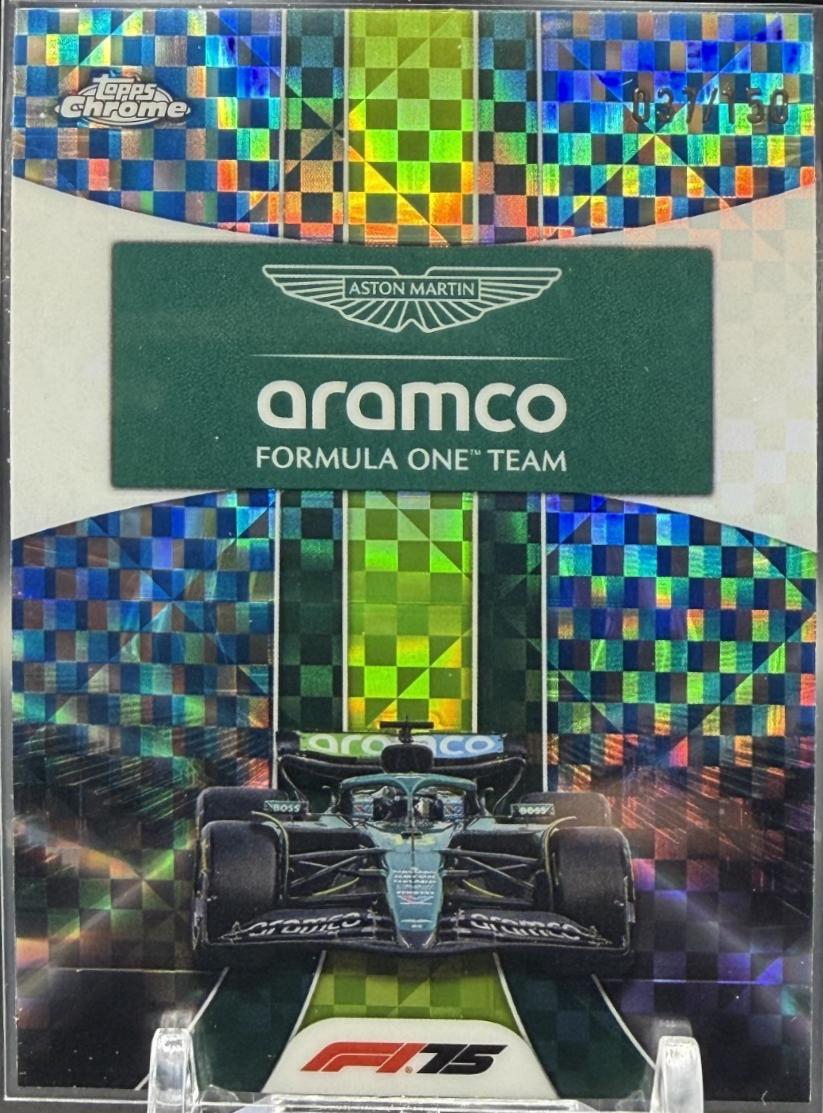 Aston Martin Aramco [Blue Refractor] #178