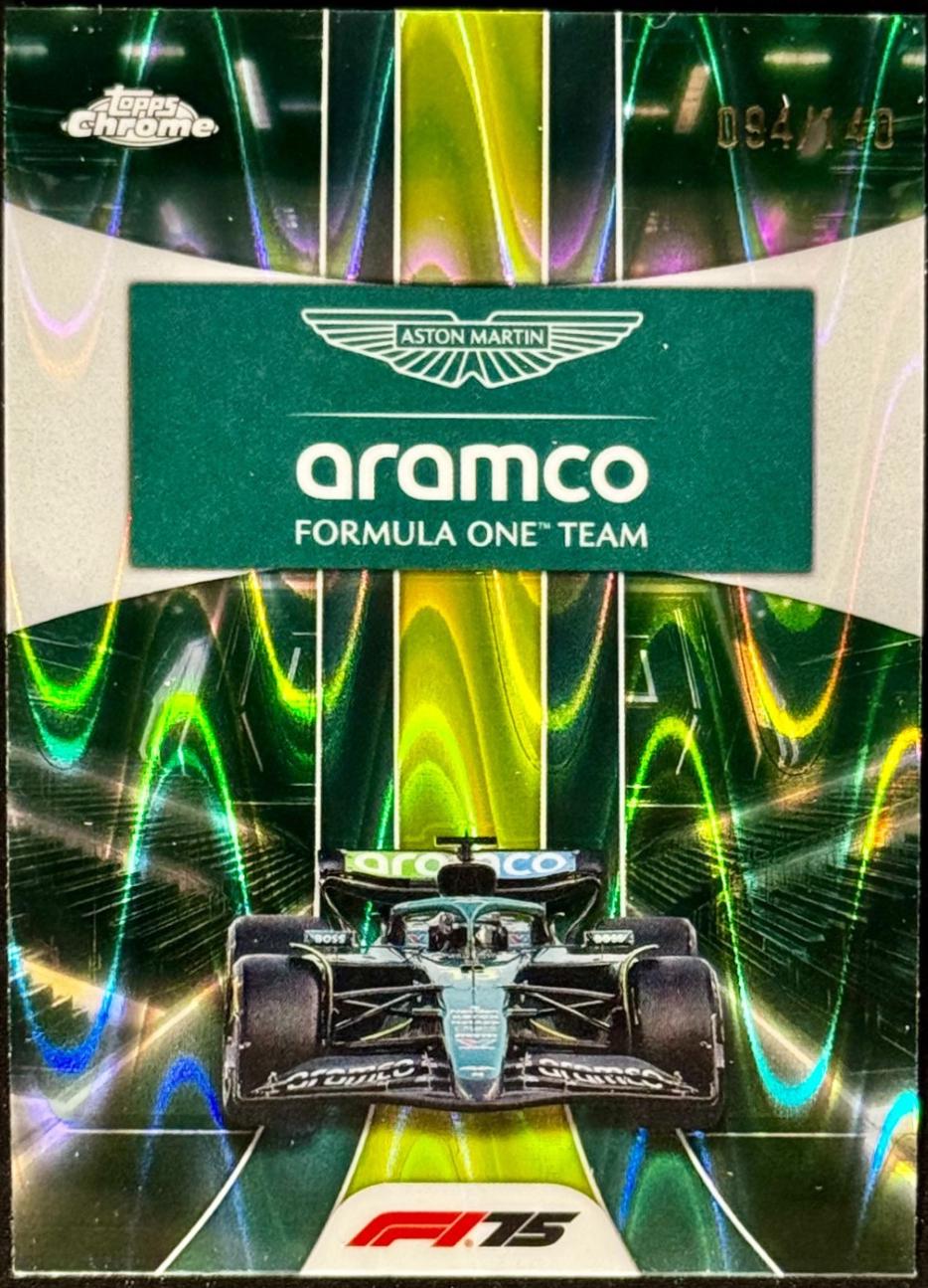 Aston Martin Aramco [Green RayWave Refractor] #178