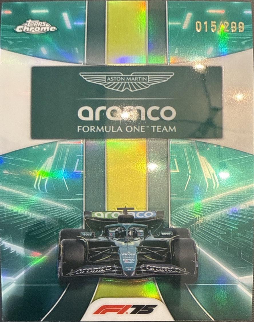Aston Martin Aramco [Green Refractor] #178