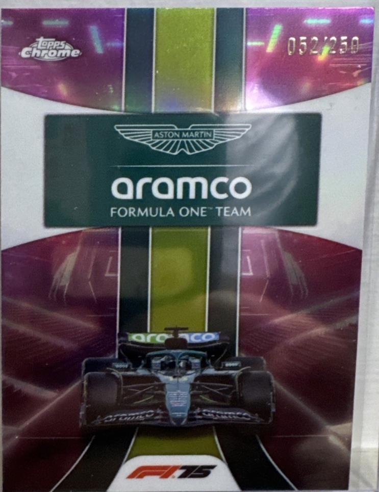 Aston Martin Aramco [Pink Refractor] #178