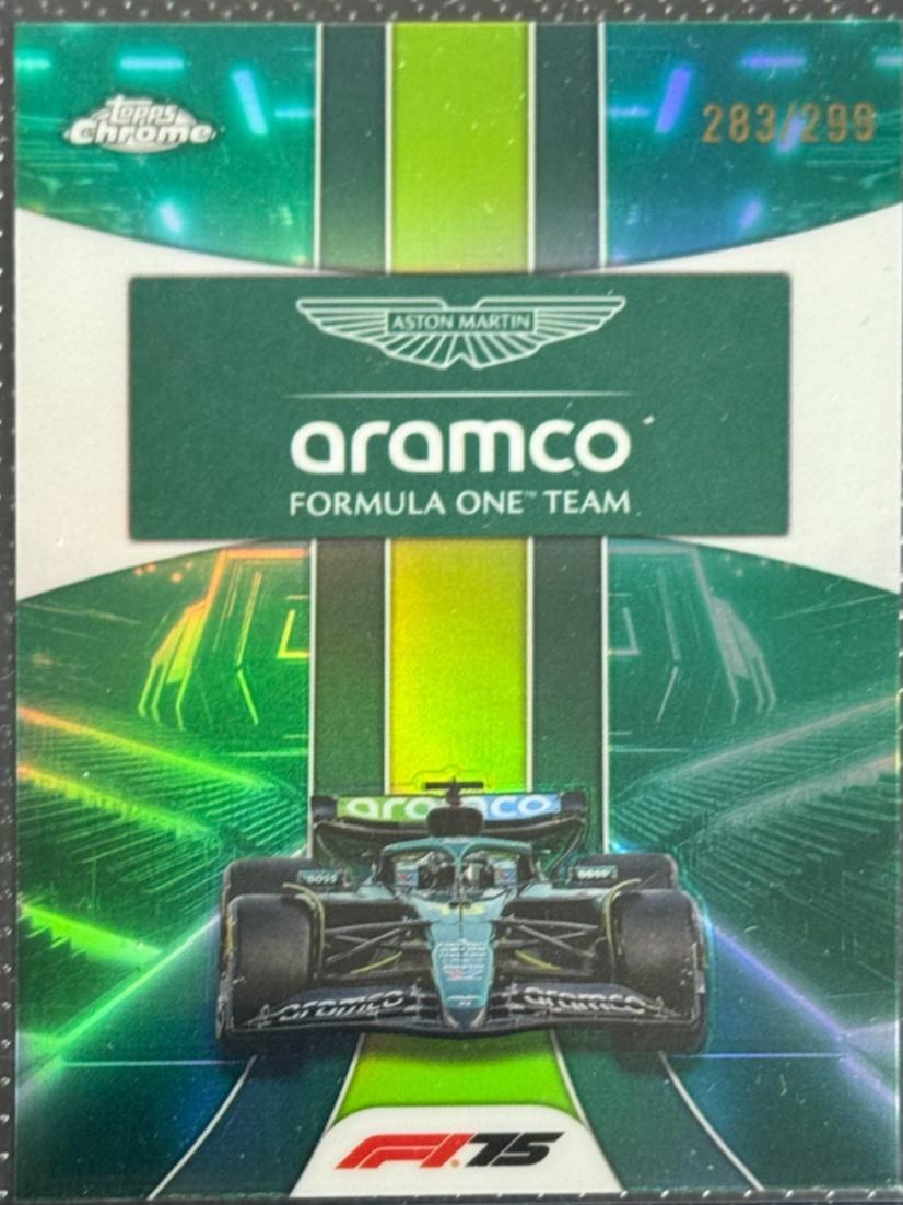 Aston Martin Aramco [Teal Refractor] #178