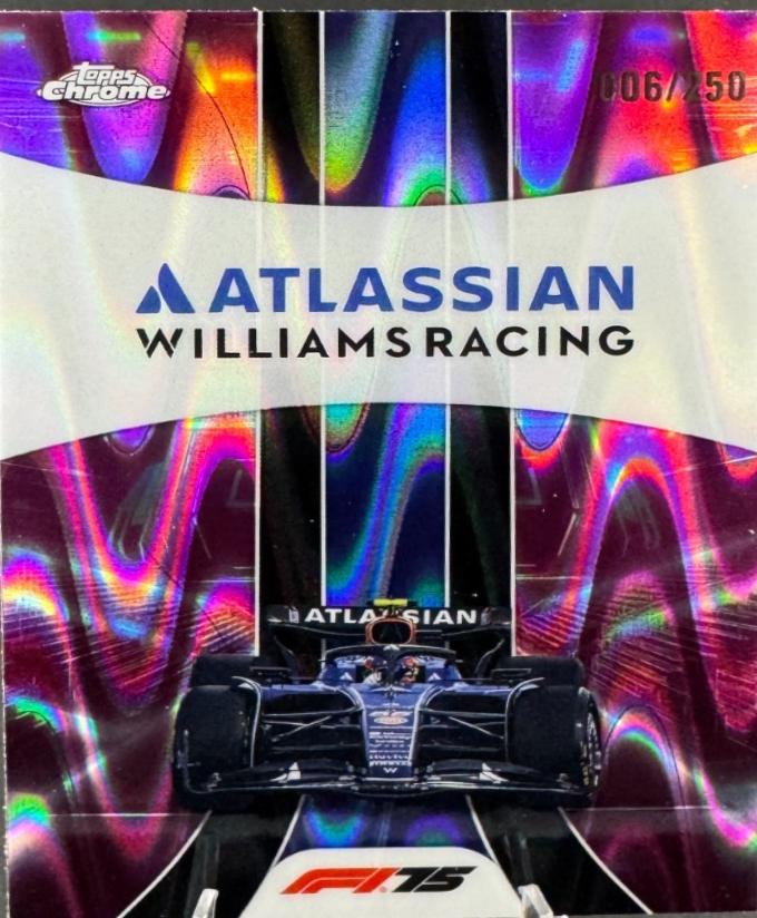 Atlassian Williams Racing [Pink Refractor] #182