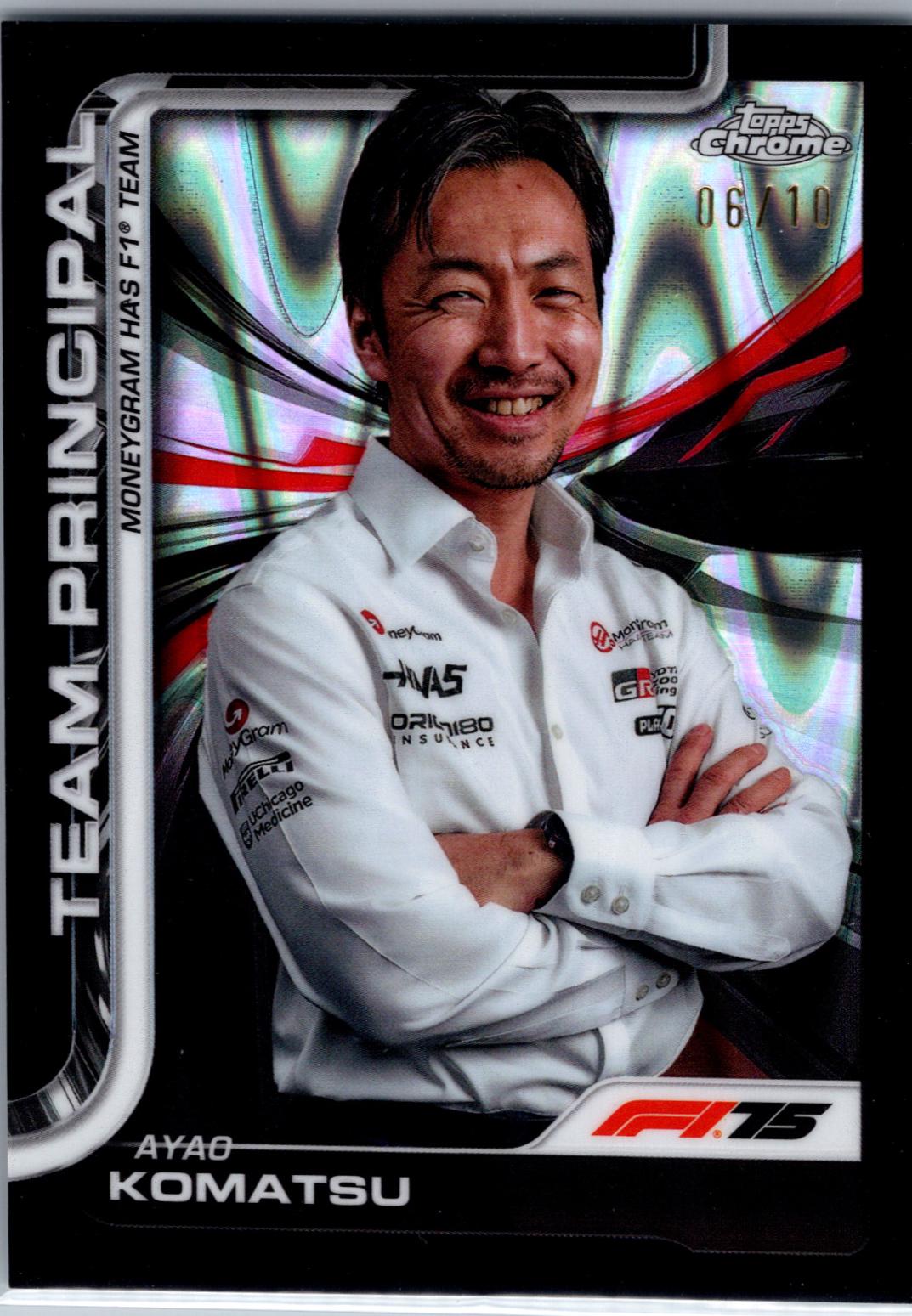 Ayao Komatsu [Black RayWave Refractor] #198