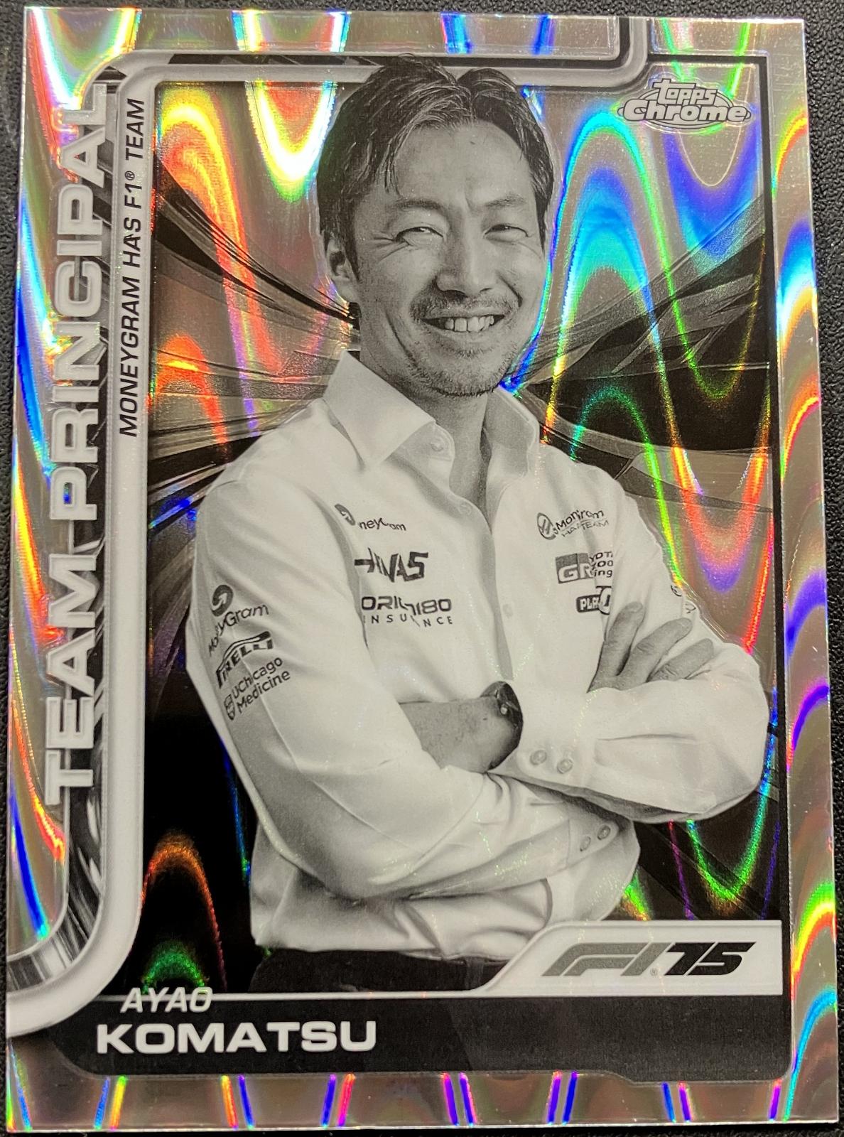 Ayao Komatsu [Black White RayWave Refractor] #198