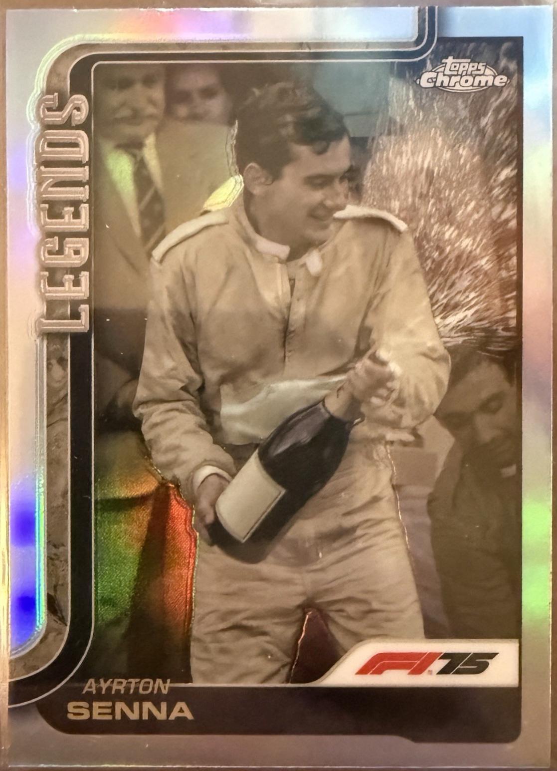 Ayrton Senna [Refractor] #162