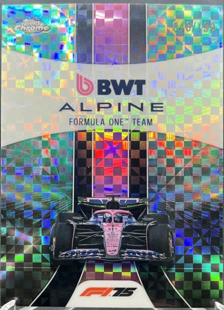 BWT Alpine F1 Team [Aqua Raywave Refractor] #181