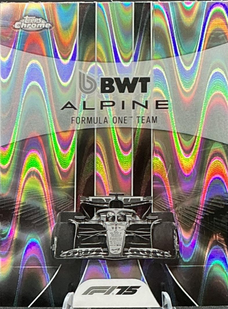 BWT Alpine F1 Team [Black White RayWave Refractor] #181