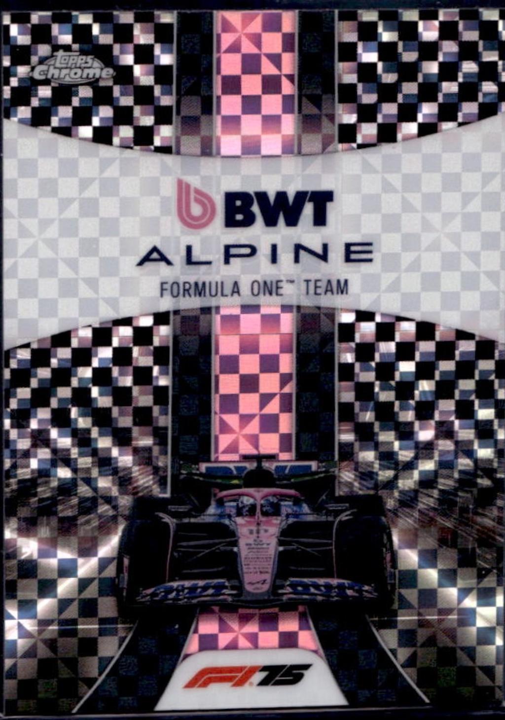 BWT Alpine F1 Team [Checker Flag Refractor] #181