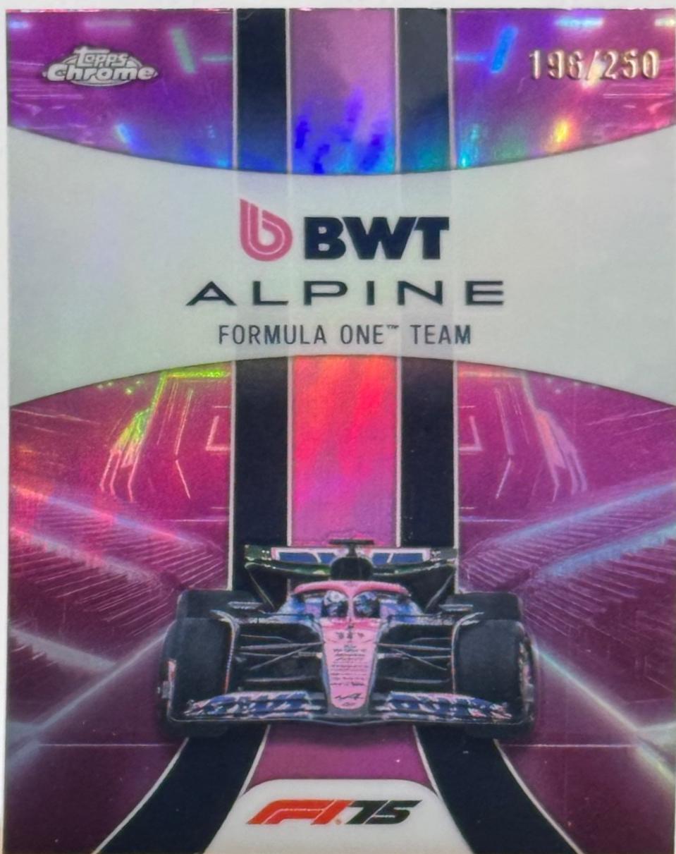 BWT Alpine F1 Team [Pink Refractor] #181