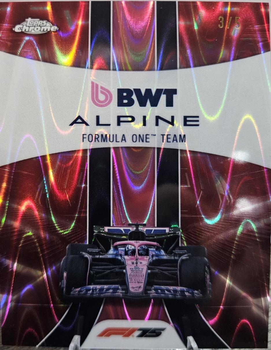 BWT Alpine F1 Team [Red RayWave Refractor] #181