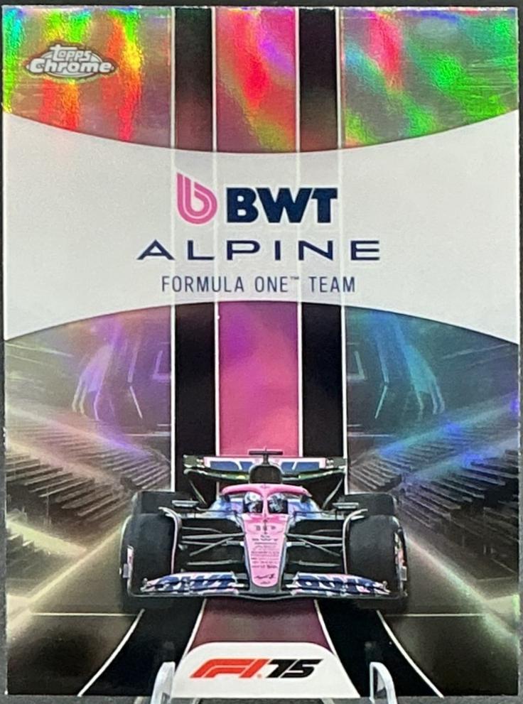 BWT Alpine F1 Team [Refractor] #181