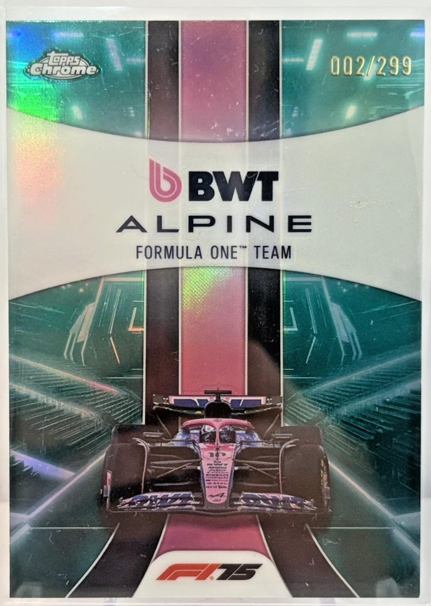 BWT Alpine F1 Team [Teal Refractor] #181