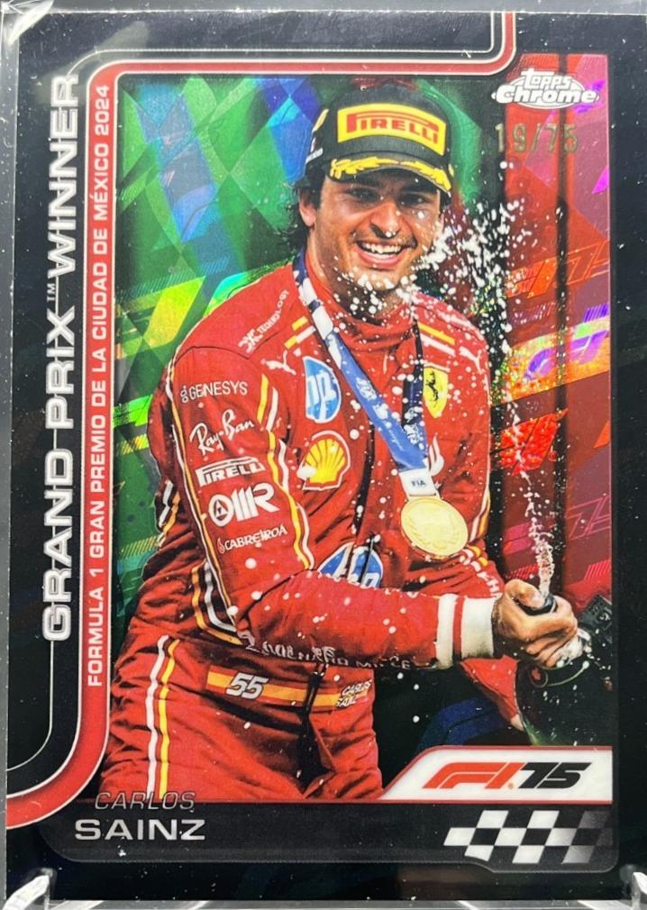 Carlos Sainz [75th Anniversary Refractor] #112