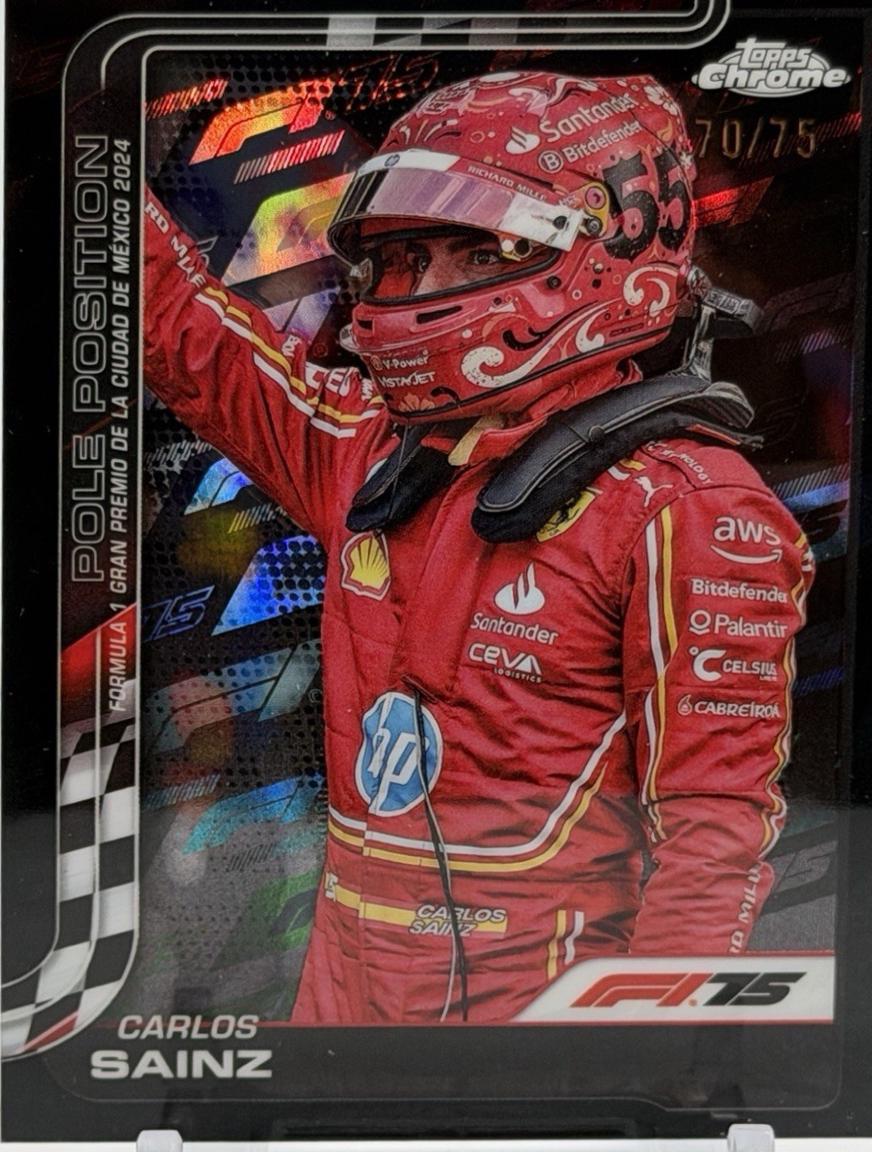 Carlos Sainz [75th Anniversary Refractor] #121