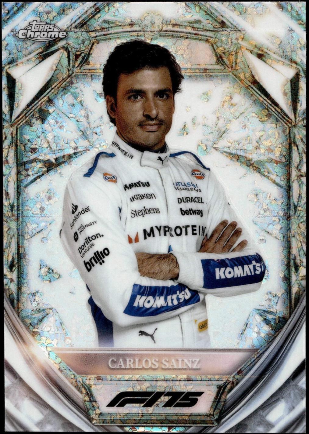 Carlos Sainz [75th Anniversary Refractor] #18