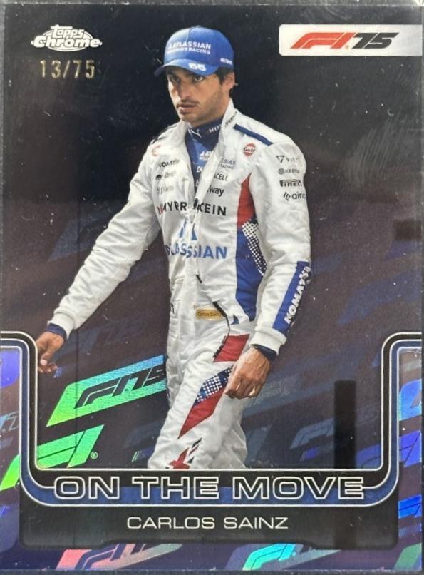 Carlos Sainz [75th Anniversary Refractor] #189