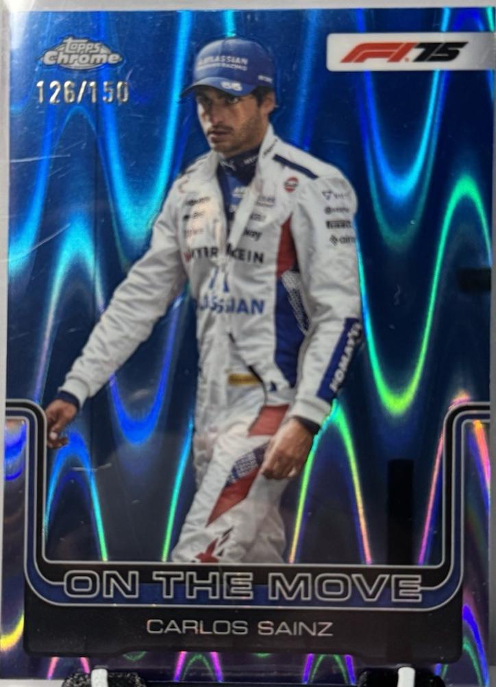 Carlos Sainz [Blue RayWave Refractor] #189