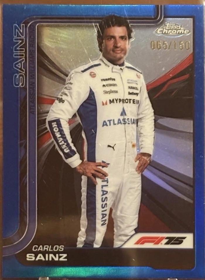 Carlos Sainz [Blue Refractor] #18