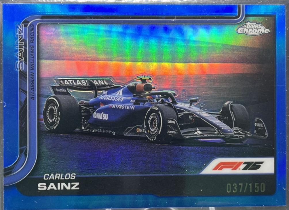 Carlos Sainz [Blue Refractor] #90