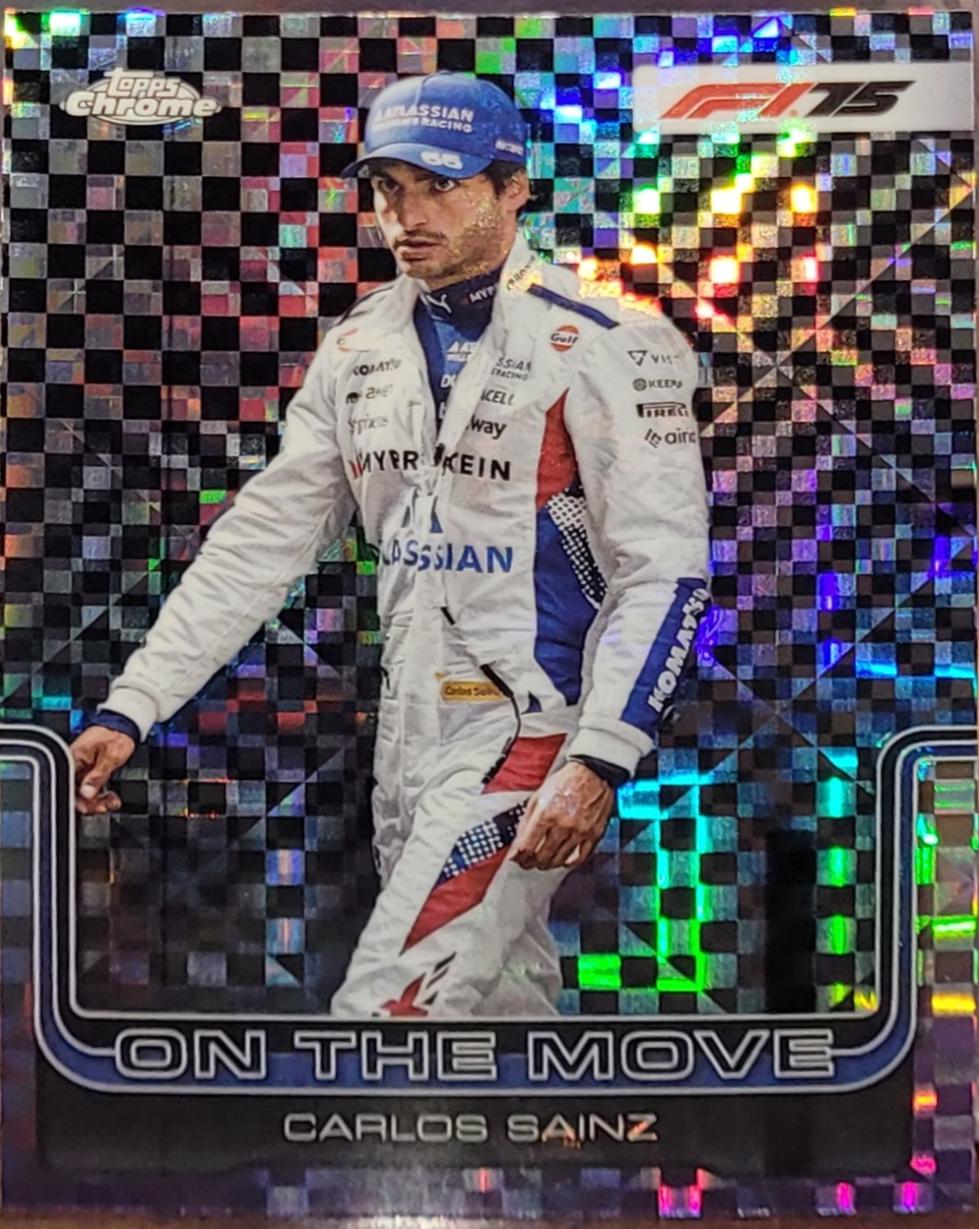 Carlos Sainz [Checker Flag Refractor] #189