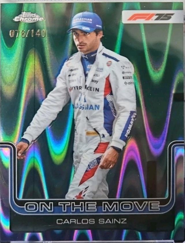 Carlos Sainz [Green RayWave Refractor] #189