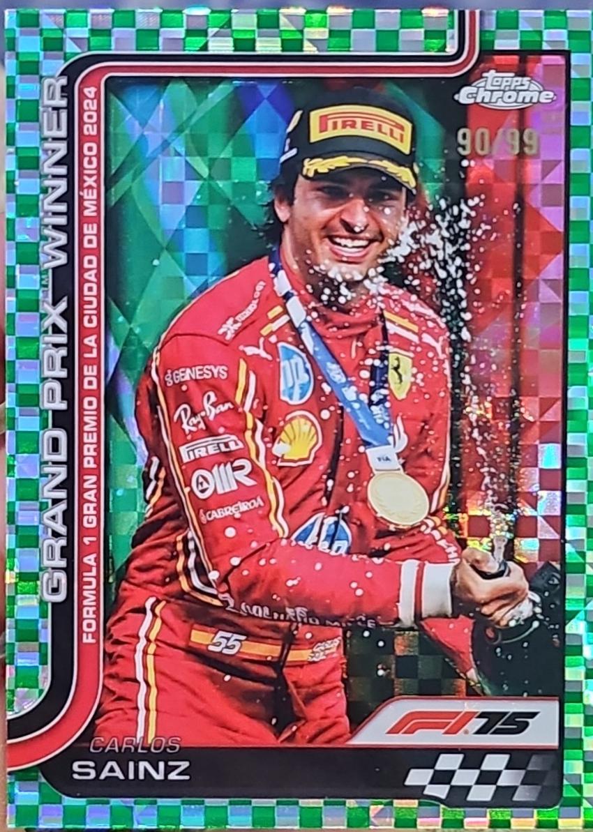 Carlos Sainz [Green Refractor] #112