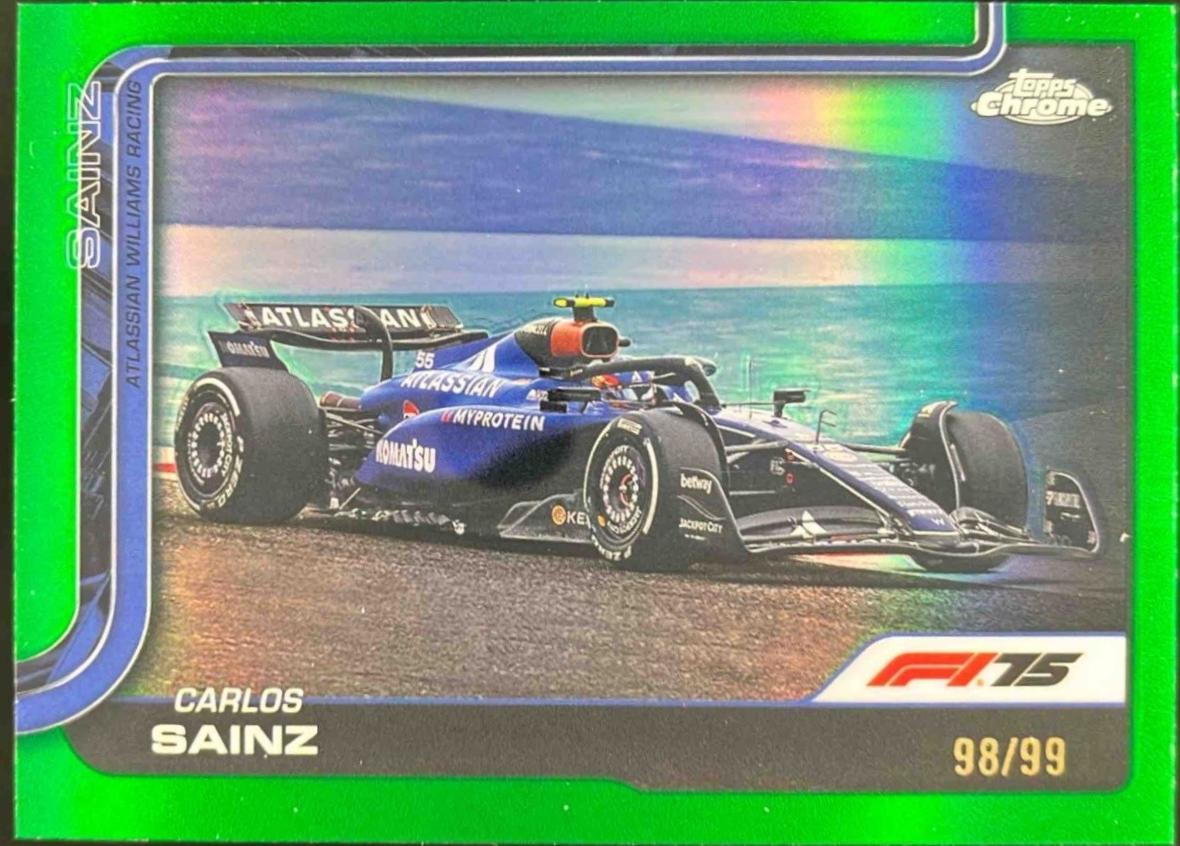 Carlos Sainz [Green Refractor] #90