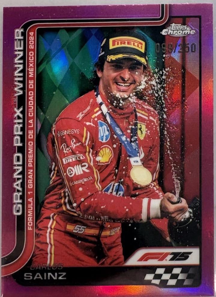 Carlos Sainz [Pink Refractor] #112