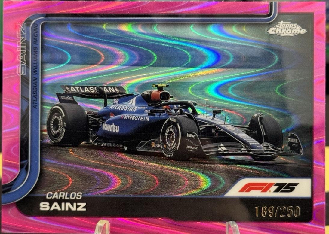 Carlos Sainz [Pink Refractor] #90