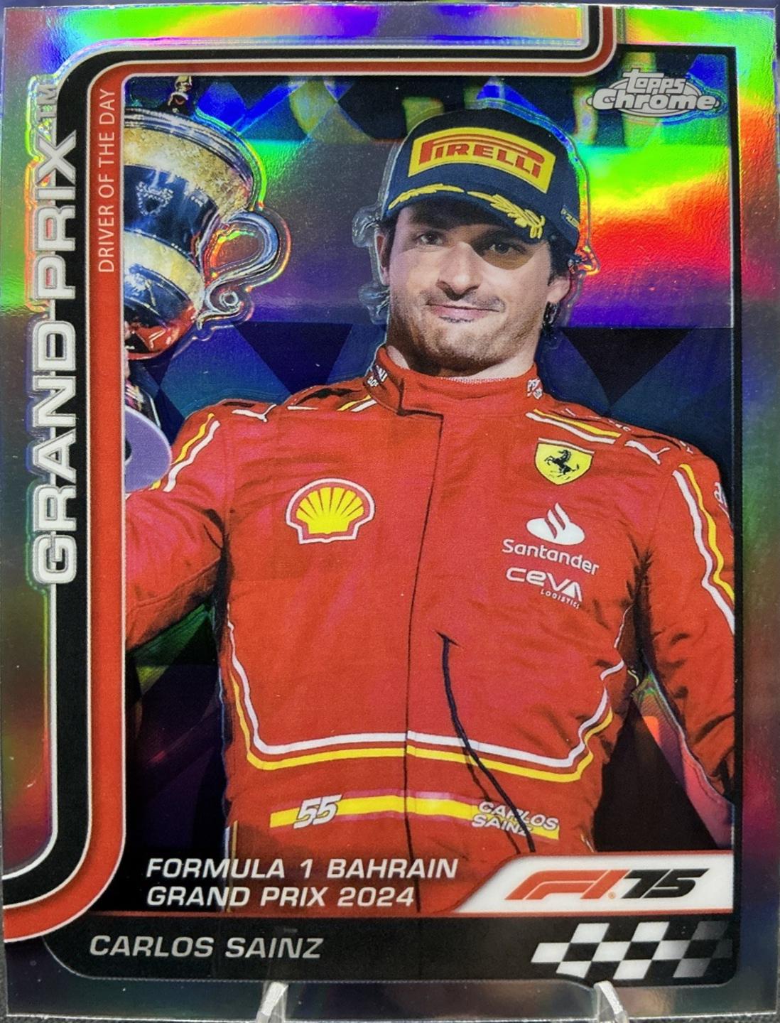 Carlos Sainz [Refractor] #122