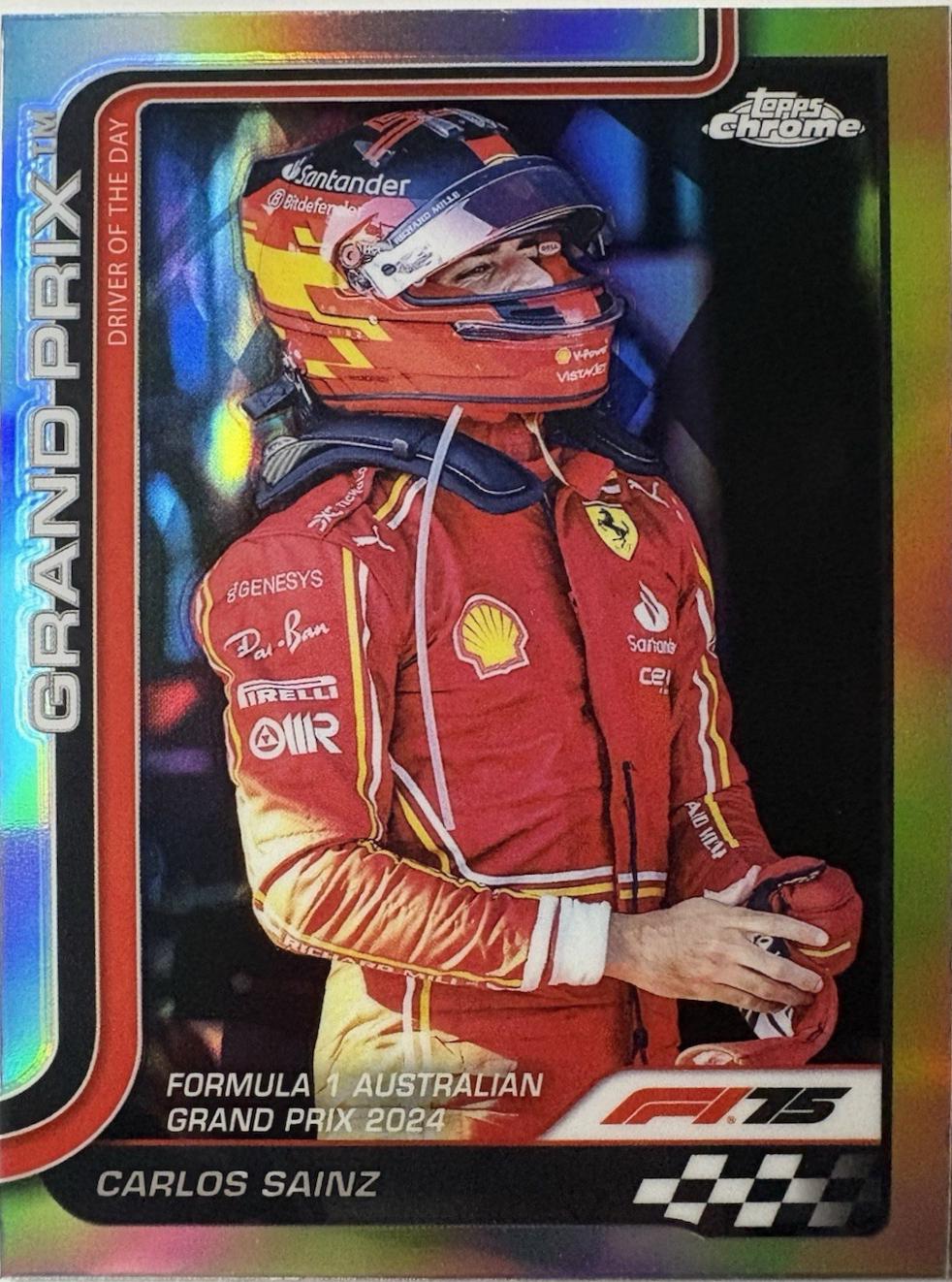 Carlos Sainz [Refractor] #124