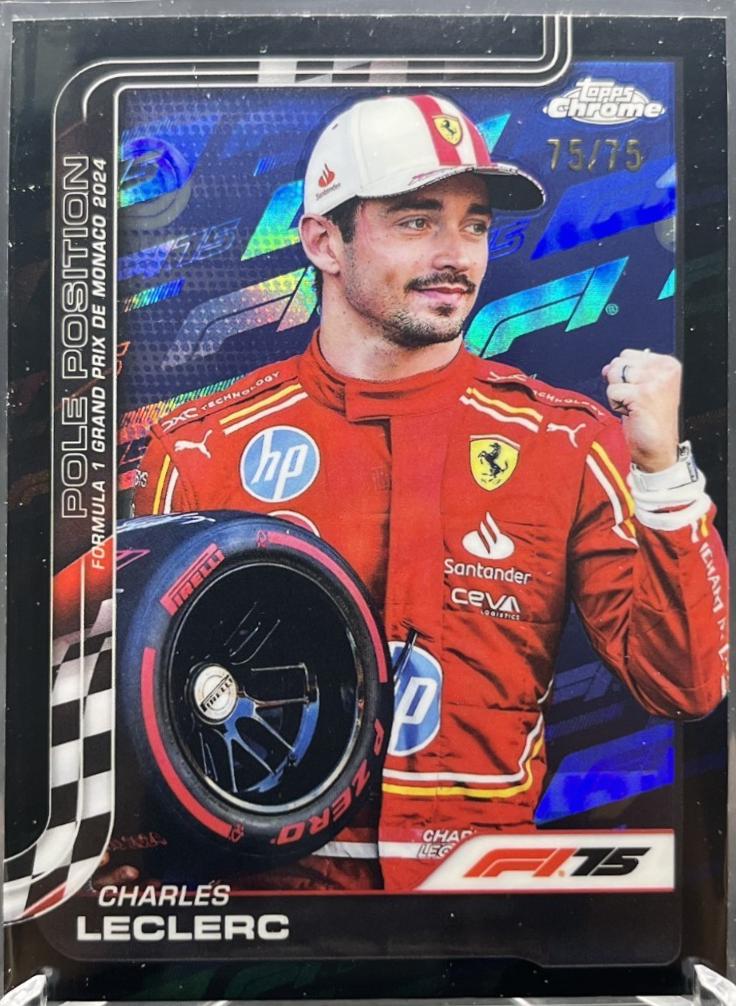 Charles Leclerc [75th Anniversary Refractor] #118