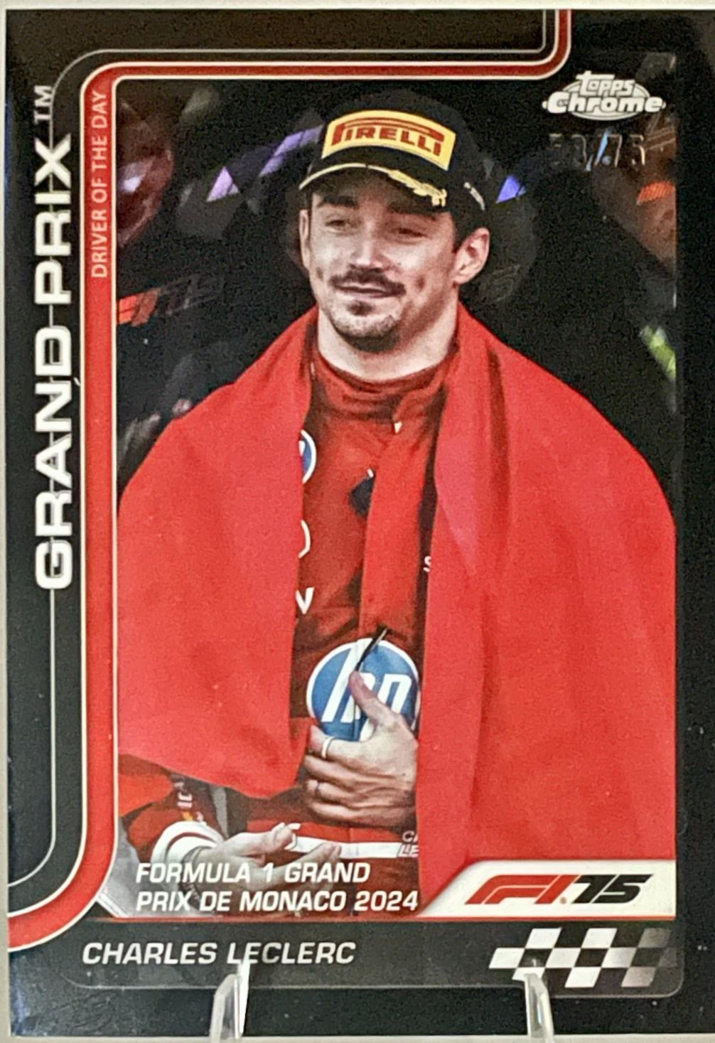 Charles Leclerc [75th Anniversary Refractor] #129