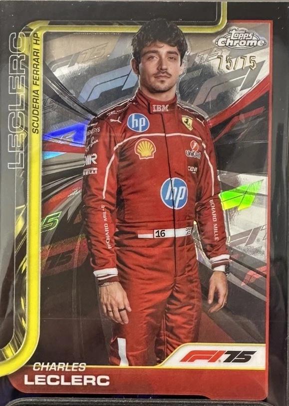 Charles Leclerc [75th Anniversary Refractor] #3
