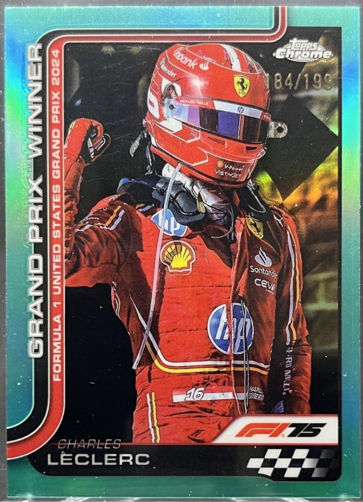 Charles Leclerc [Aqua Raywave Refractor] #111