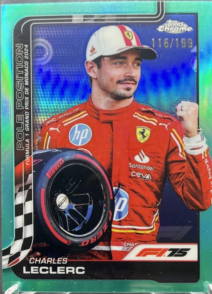 Charles Leclerc [Aqua Raywave Refractor] #118