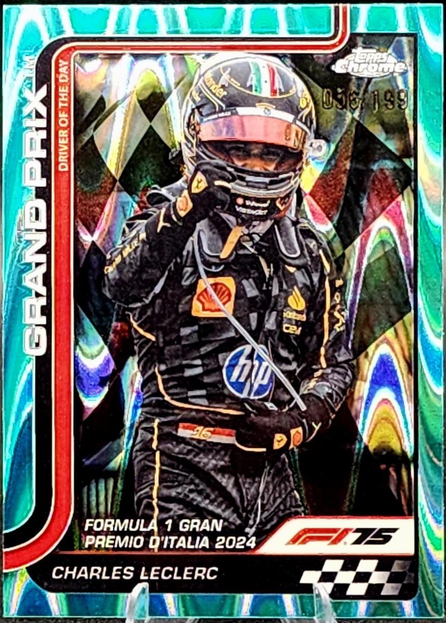 Charles Leclerc [Aqua Raywave Refractor] #137