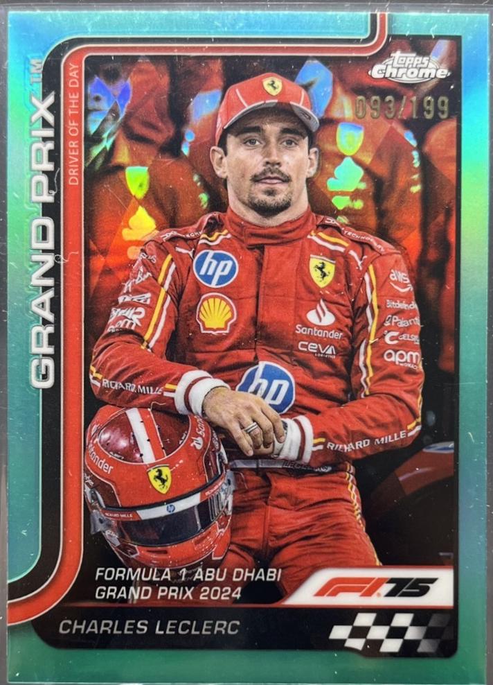 Charles Leclerc [Aqua Raywave Refractor] #145