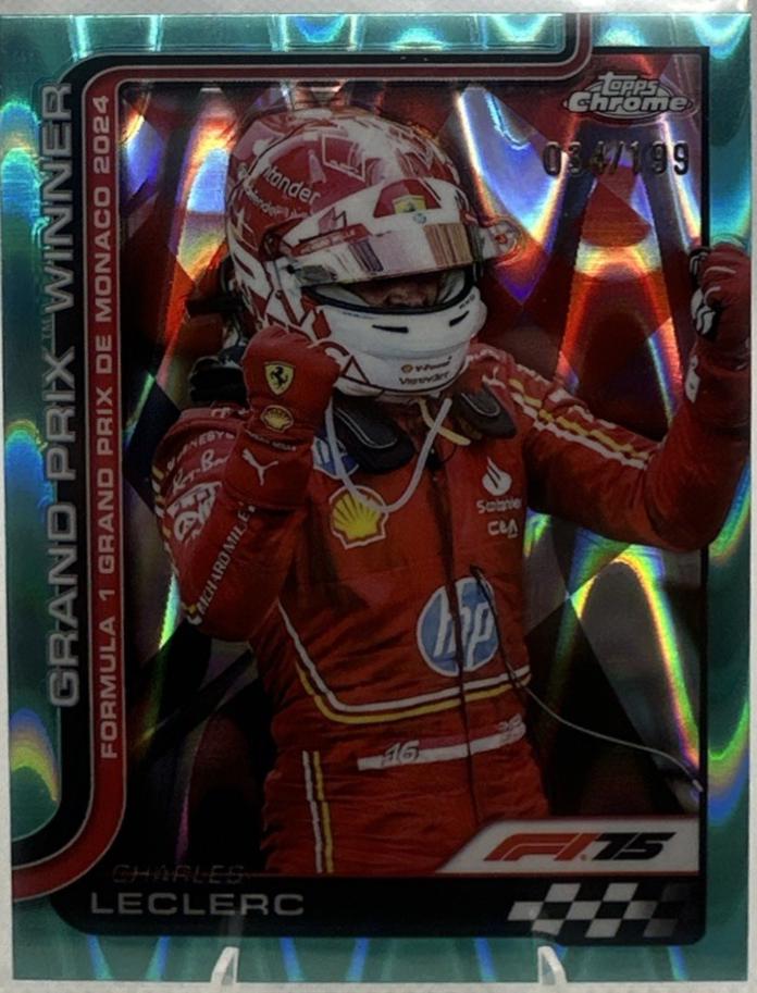 Charles Leclerc [Aqua Refractor] #100