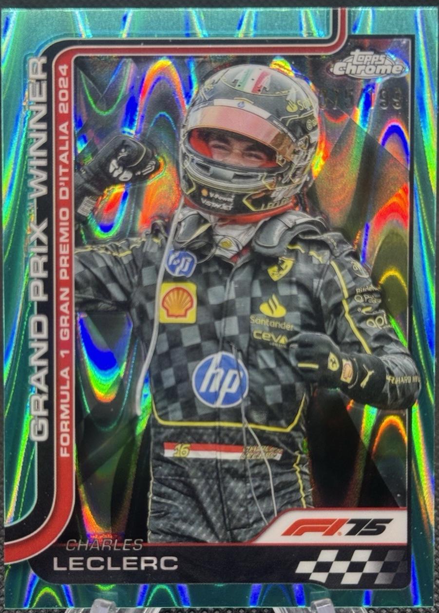 Charles Leclerc [Aqua Refractor] #108