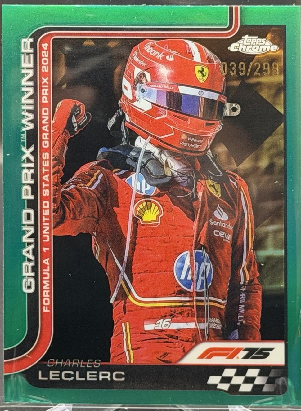 Charles Leclerc [Aqua Refractor] #111
