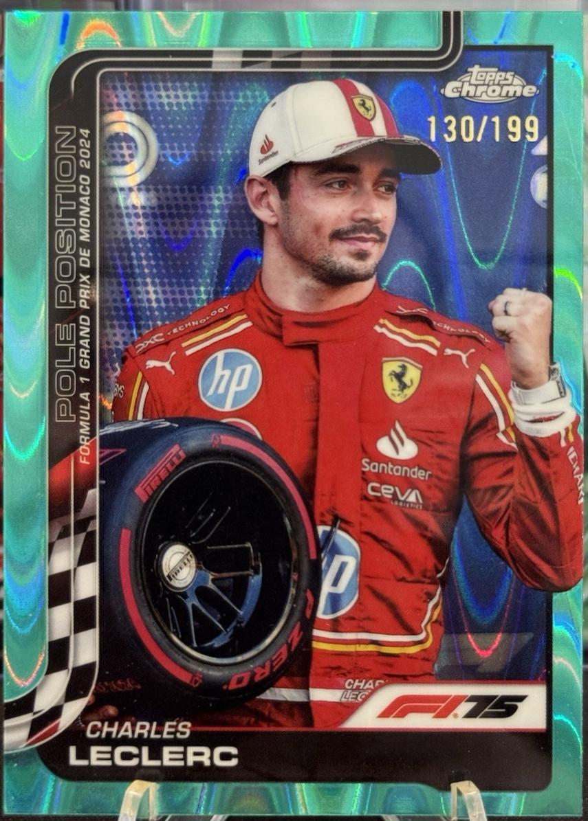 Charles Leclerc [Aqua Refractor] #118