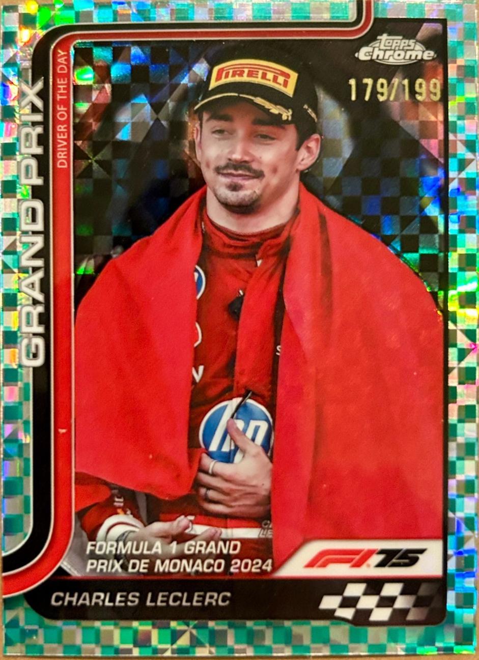 Charles Leclerc [Aqua Refractor] #129