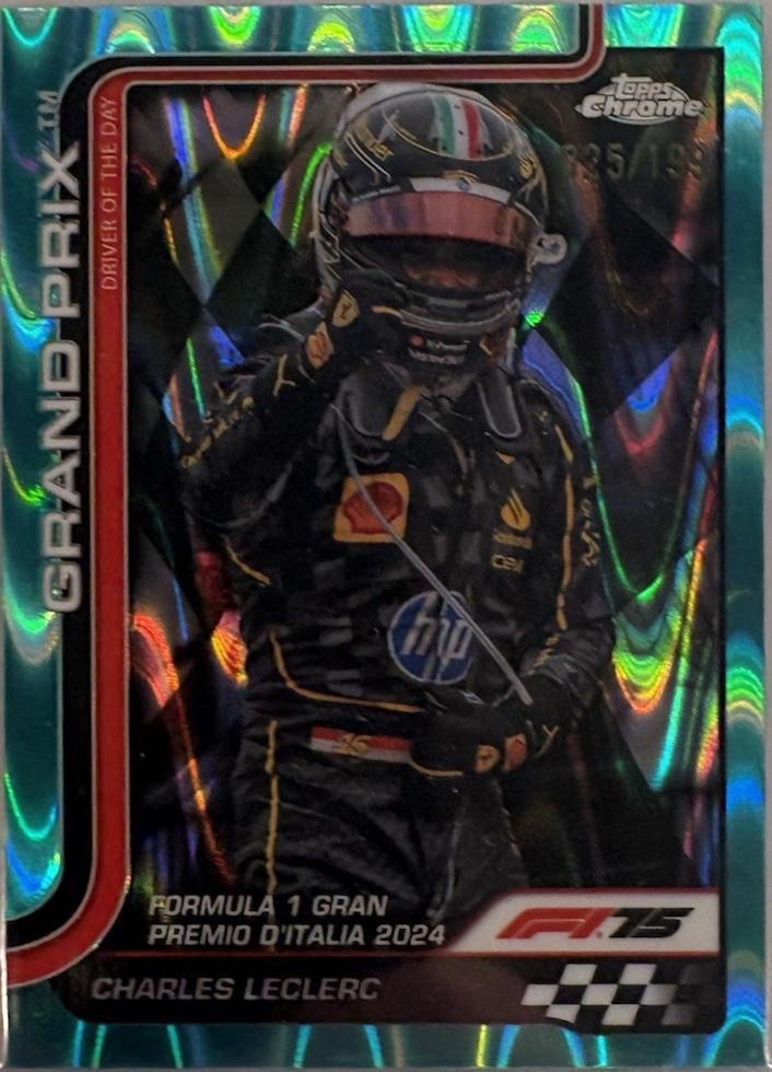 Charles Leclerc [Aqua Refractor] #137