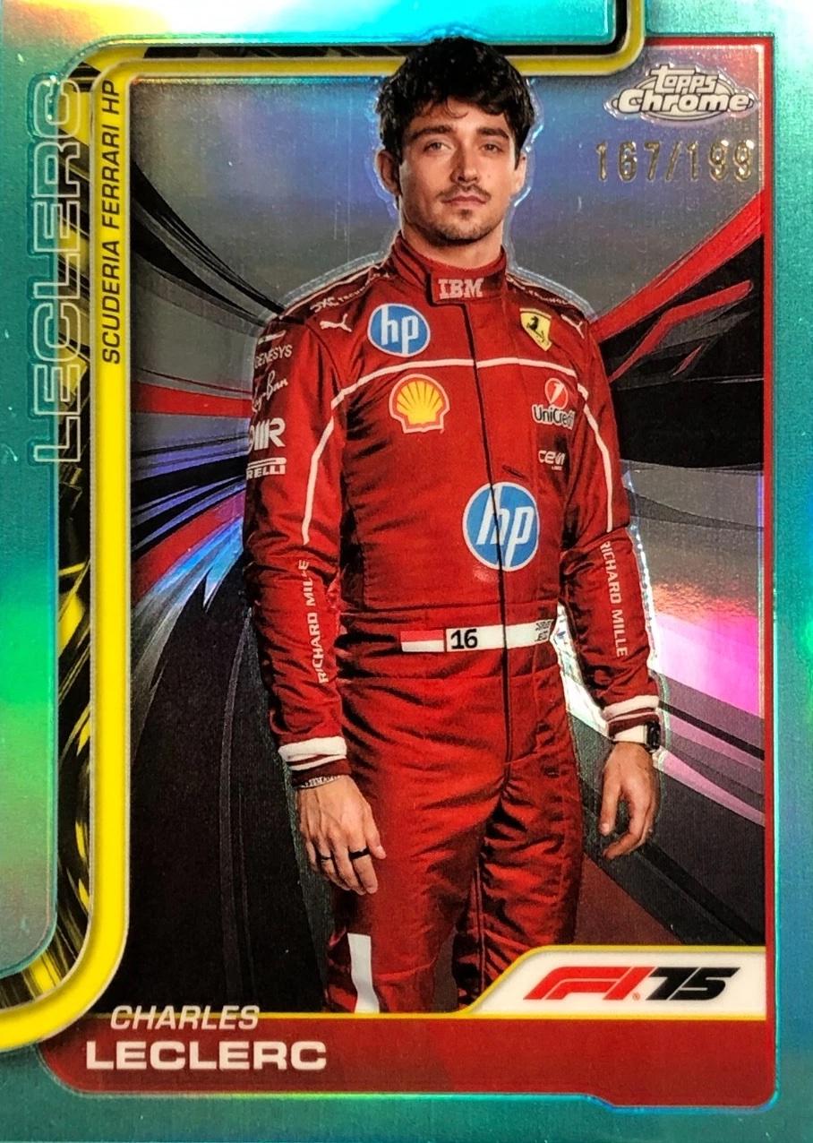 Charles Leclerc [Aqua Refractor] #3