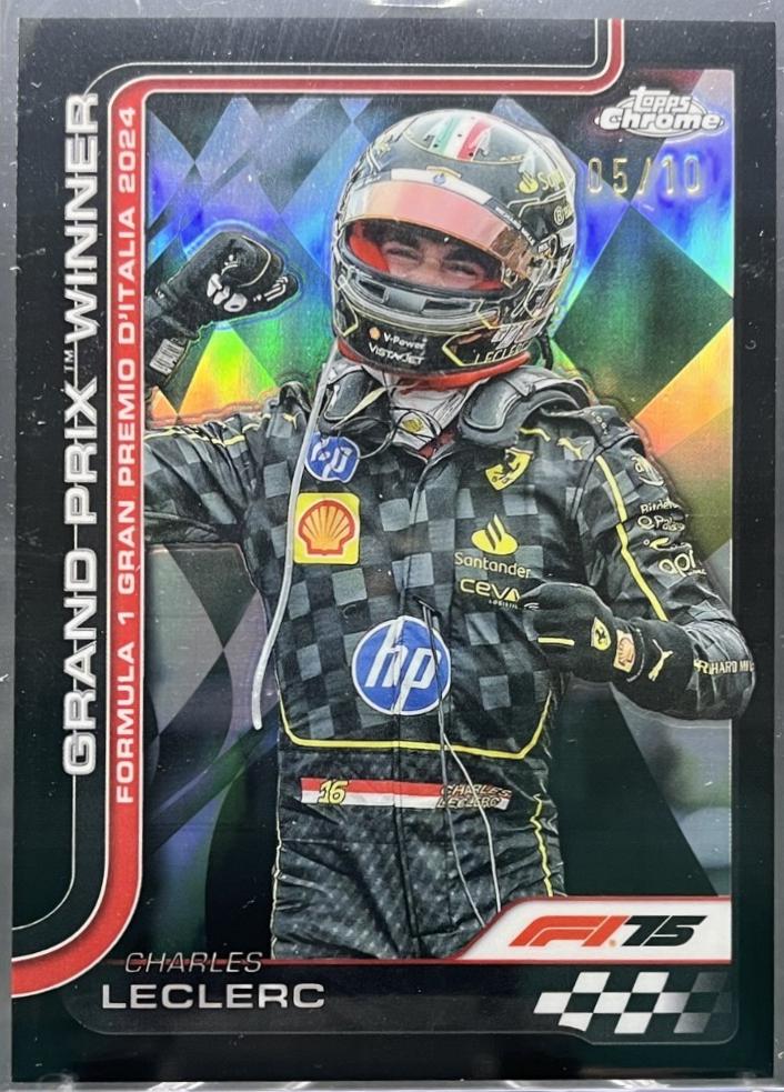 Charles Leclerc [Black Refractor] #108