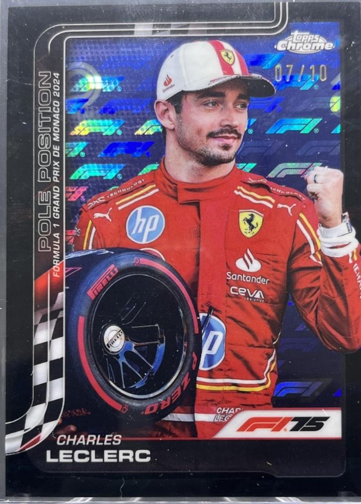 Charles Leclerc [Black Refractor] #118