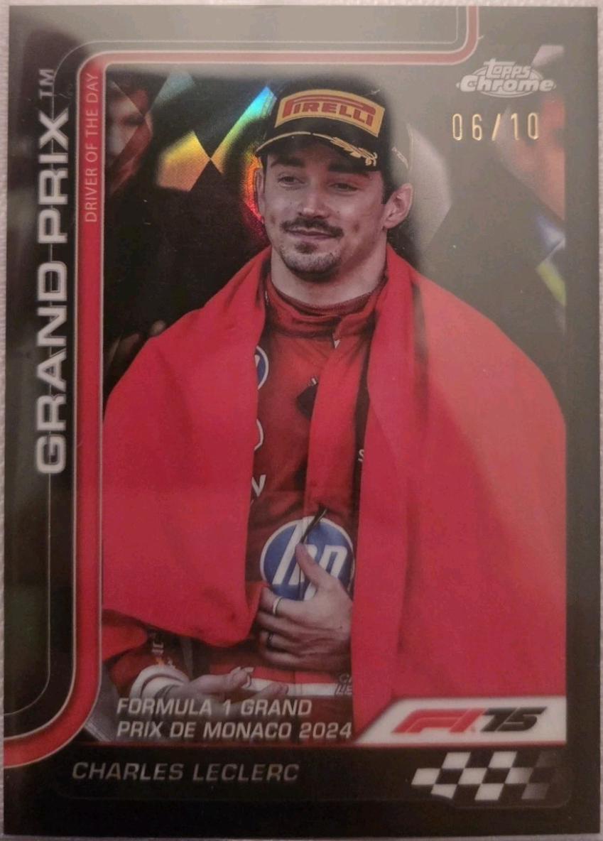 Charles Leclerc [Black Refractor] #129